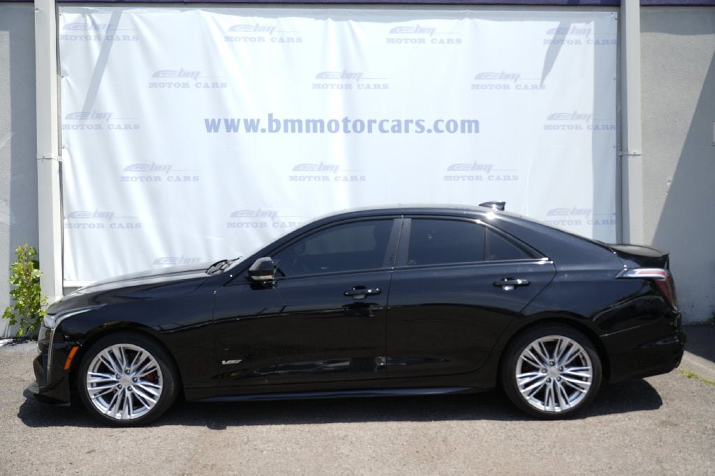 Used 2021 Cadillac CT4 V w/ Technology Package AWD/4WD image 8