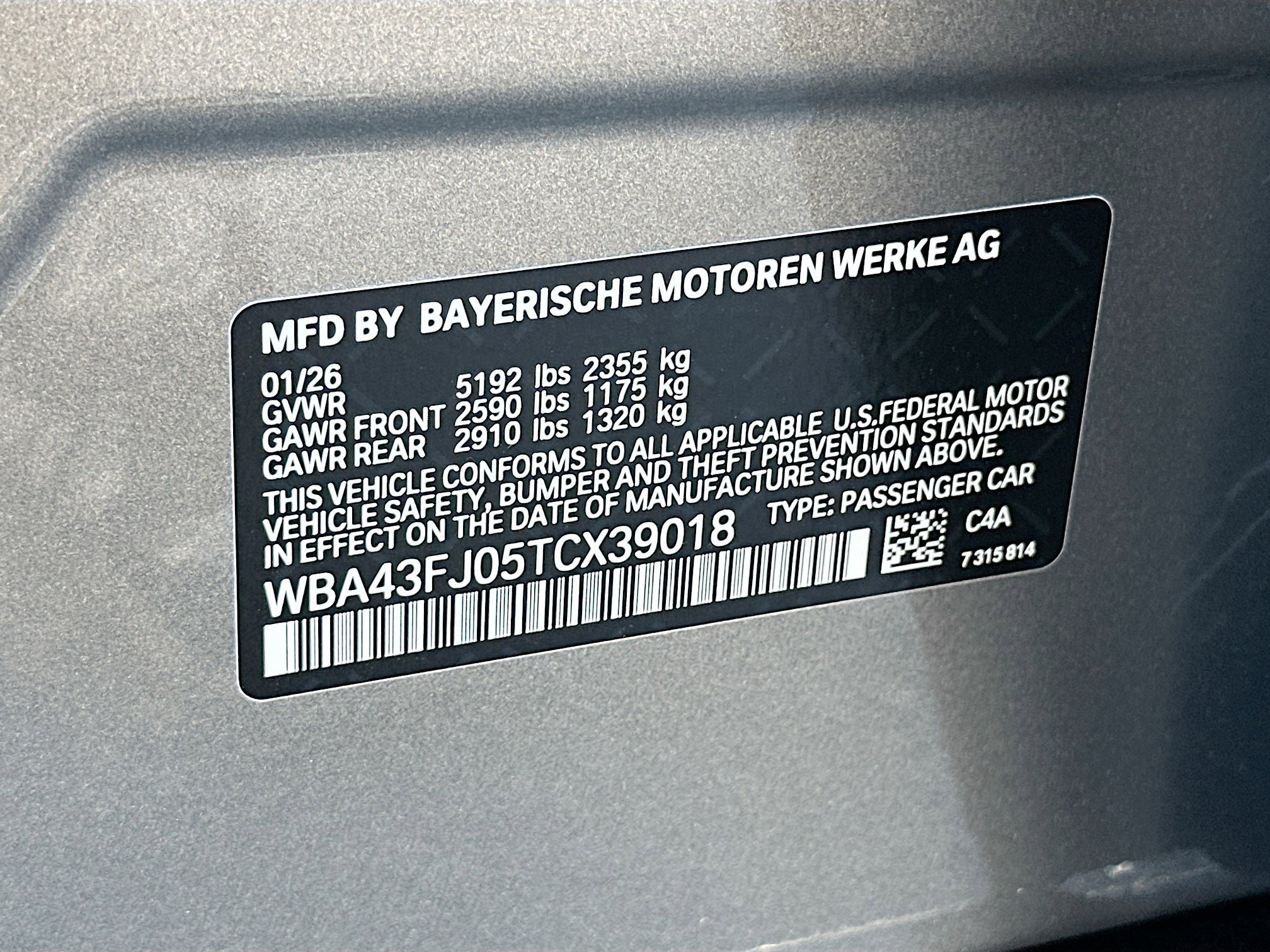 New 2026 BMW 530i w/ M Sport Package RWD image 27