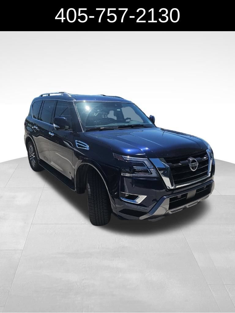 Used 2024 Nissan Armada SL w/ Captain's Chairs Package RWD image 3
