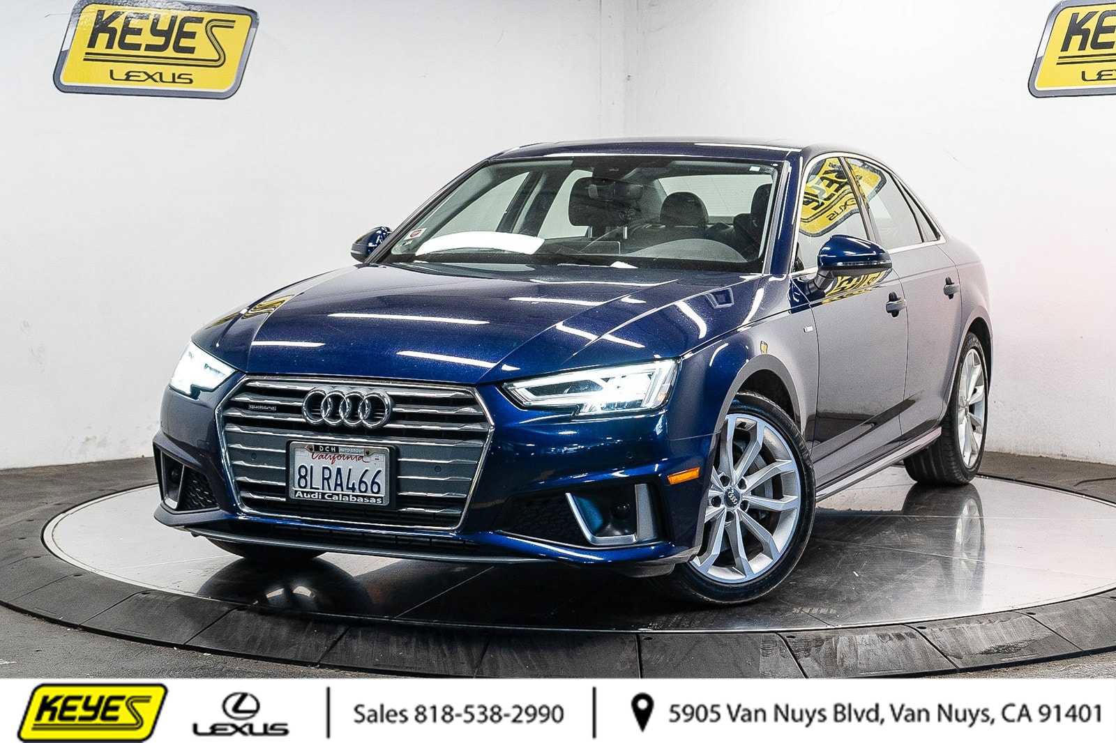 Used 2019 Audi A4 2.0T Premium Plus w/ Premium Plus Package