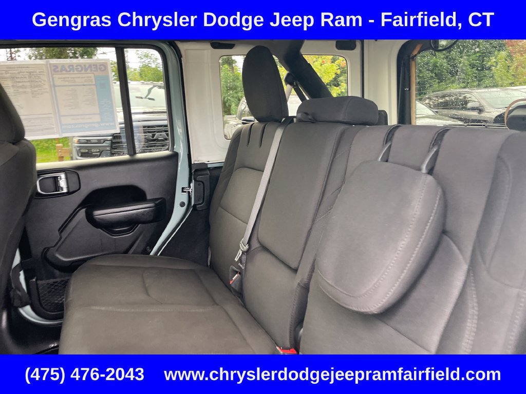 Certified 2023 Jeep Wrangler Unlimited w/ Sun & Screen Package AWD/4WD image 41