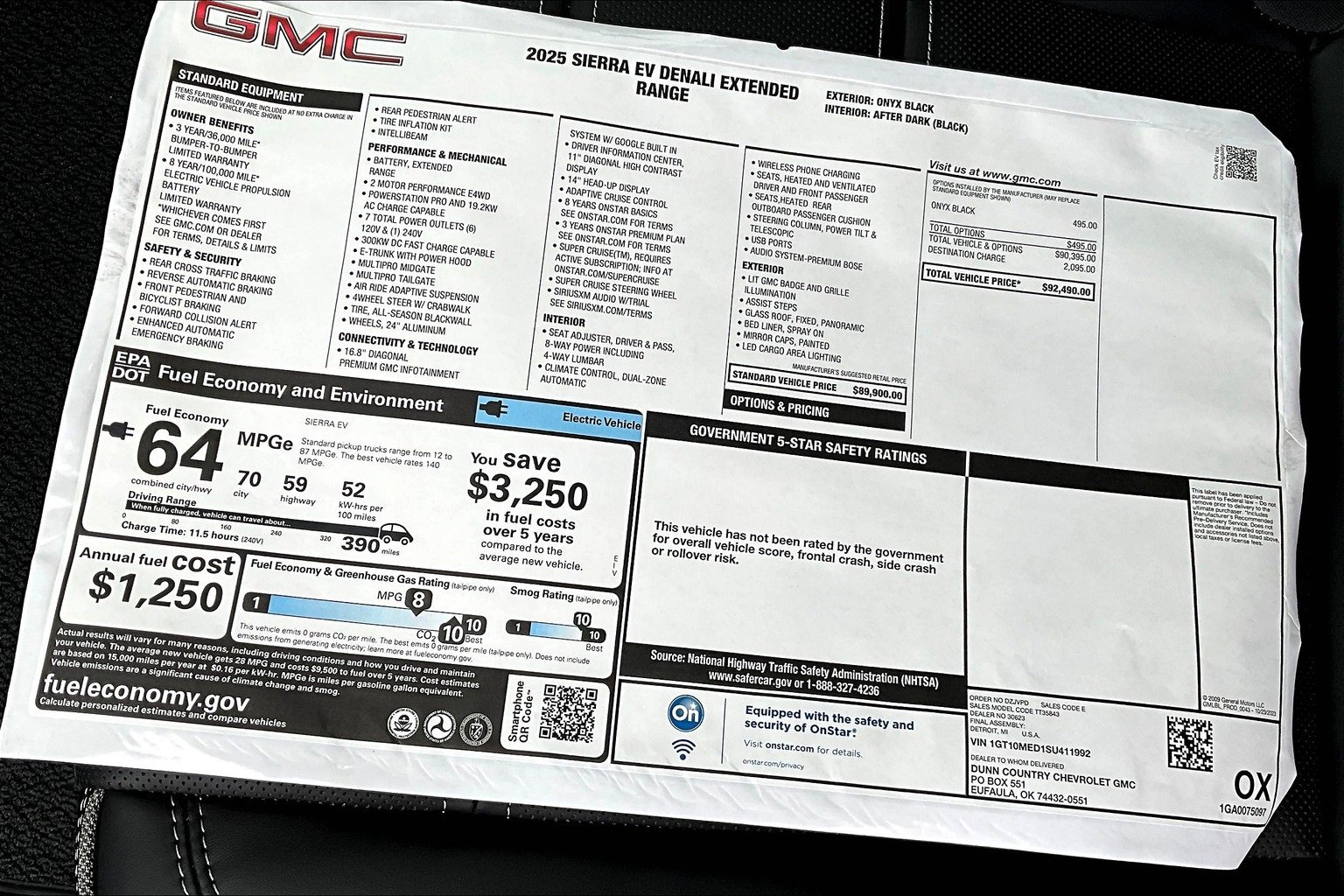 New 2025 GMC Sierra EV Denali image 14