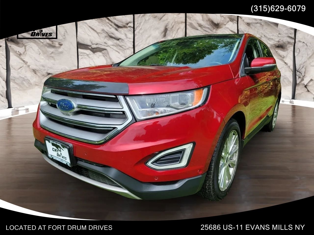 Used 2017 Ford Edge Titanium w/ Equipment Group 302A AWD/4WD image 1