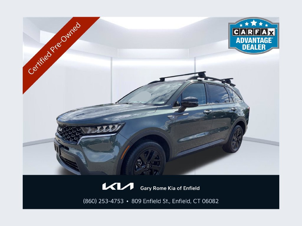 Certified 2023 Kia Sorento S w/ Panoramic Sunroof Package AWD/4WD 360° Tour