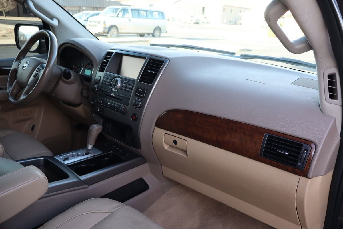 Used 2014 Nissan Armada Platinum w/ 2nd Row Captain Seat Package image 17