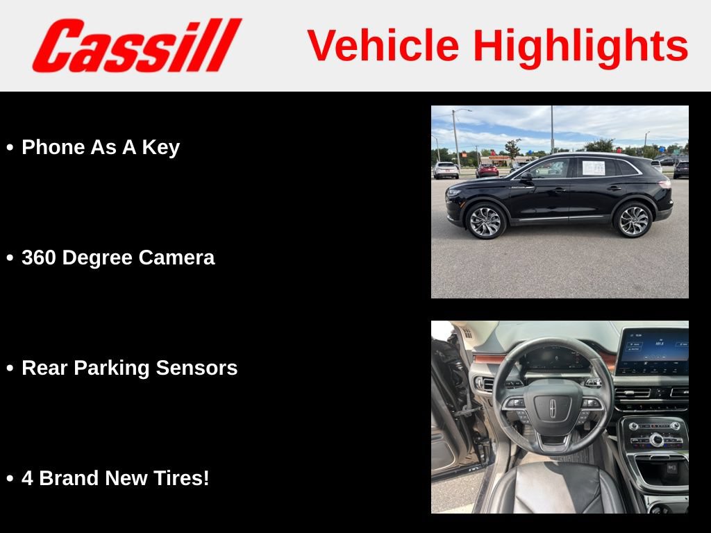 Used 2022 Lincoln Nautilus Reserve w/ Equipment Group 201A AWD/4WD image 21