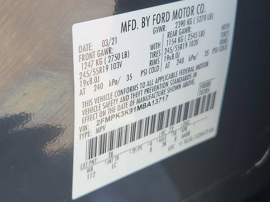 Used 2021 Ford Edge Titanium FWD image 20
