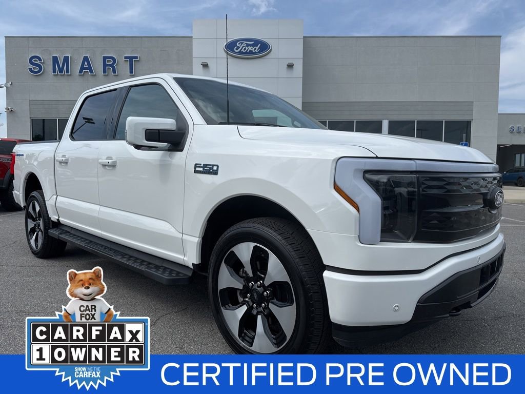 Certified 2024 Ford F150 Lightning Platinum