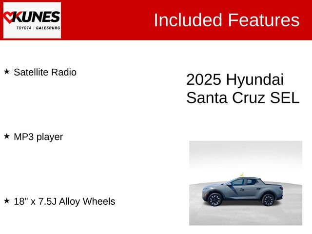 Used 2025 Hyundai Santa Cruz SEL FWD image 3