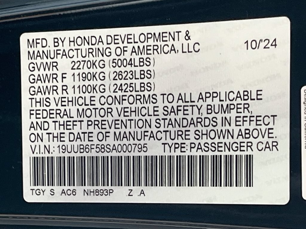 Used 2025 Acura TLX w/ A-SPEC Package AWD/4WD image 34