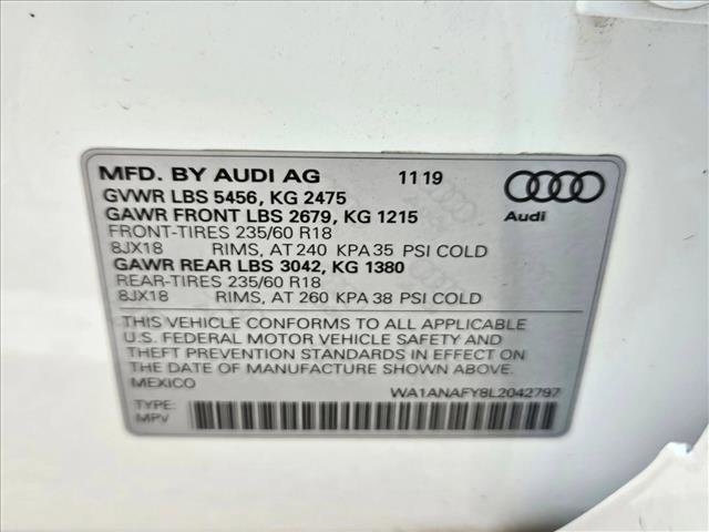 Used 2020 Audi Q5 2.0T Premium w/ Convenience Package AWD/4WD image 21