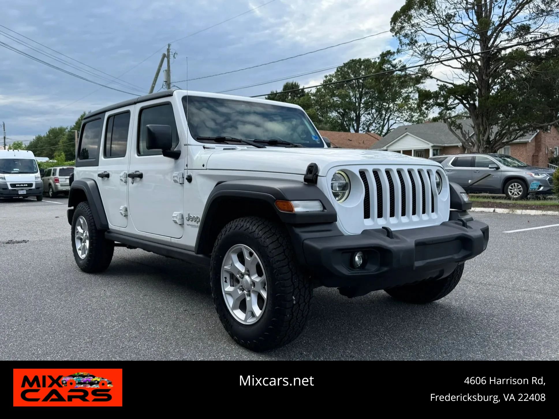 Used 2021 Jeep Wrangler Unlimited Sport AWD/4WD image 1