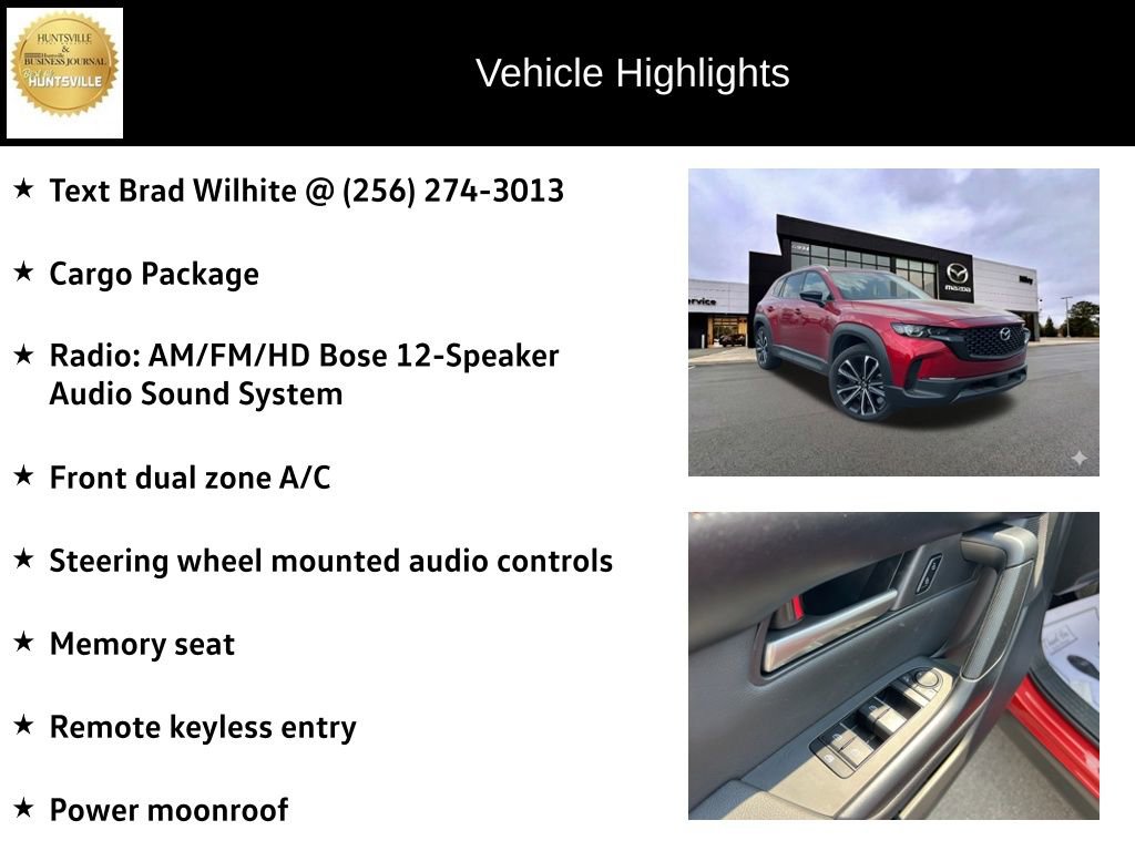 Certified 2026 MAZDA CX-50 AWD 2.5 S w/ Cargo Package image 6