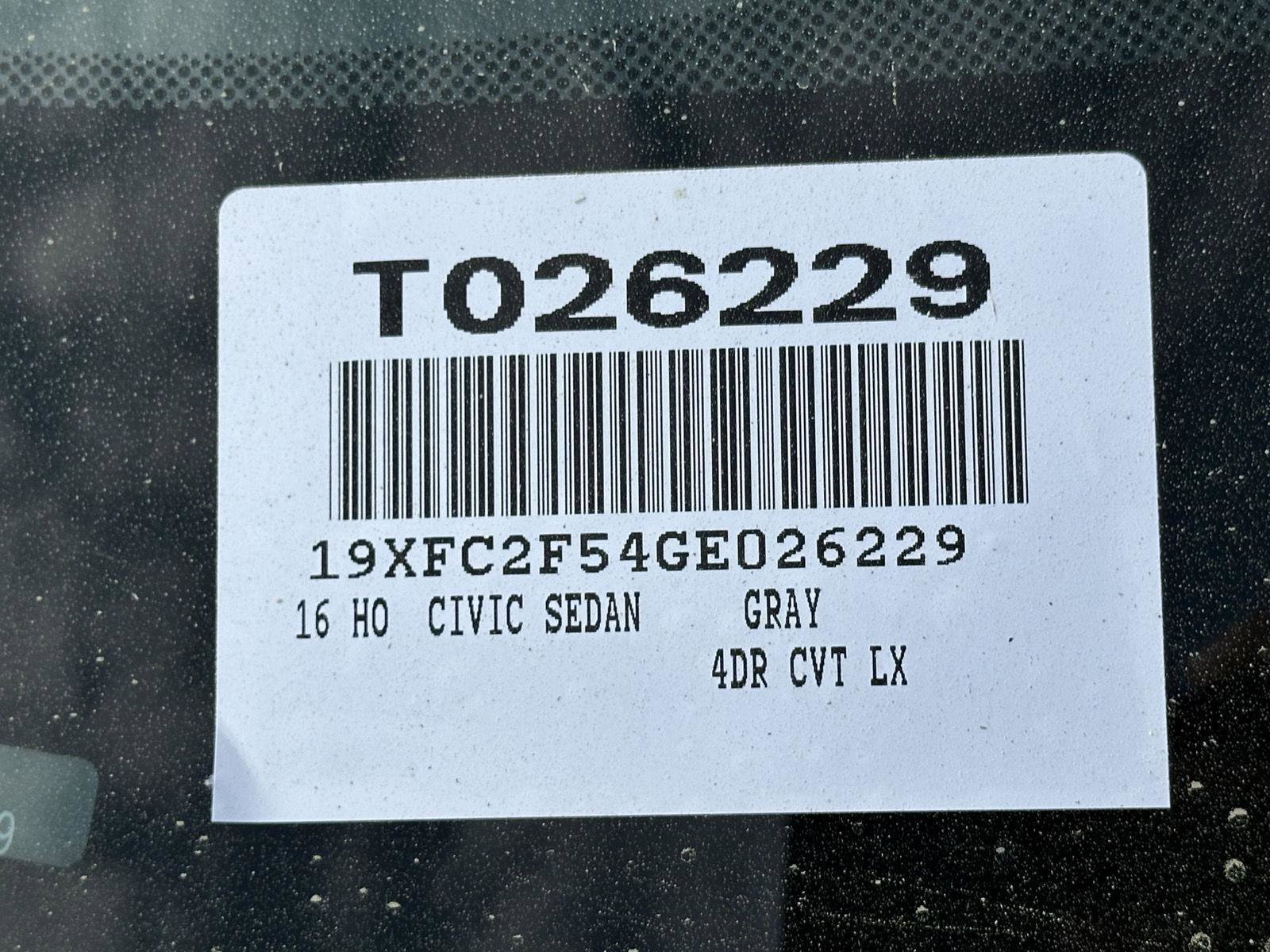 Used 2016 Honda Civic LX image 14