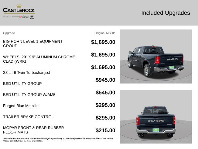 Certified 2026 RAM 1500 Big Horn AWD/4WD image 6