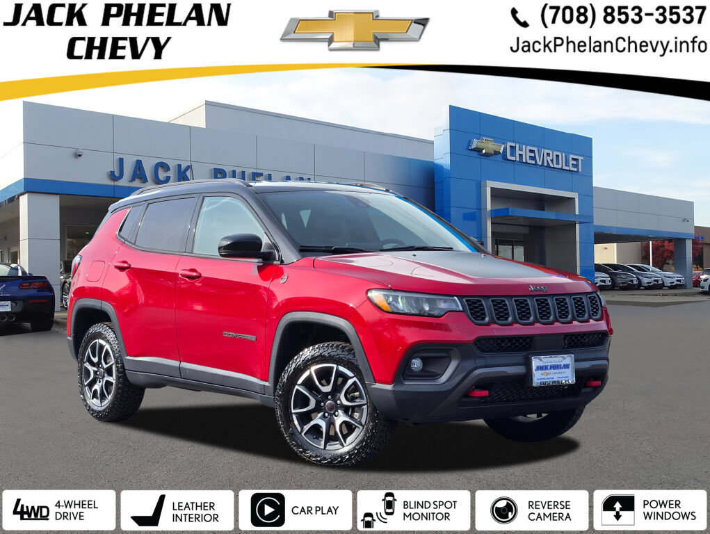 Used 2025 Jeep Compass Trailhawk AWD/4WD image 1