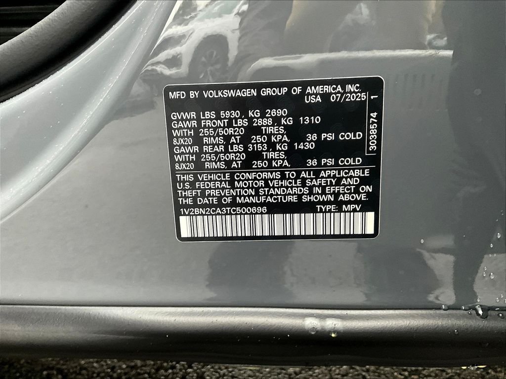New 2026 Volkswagen Atlas SEL AWD/4WD image 17