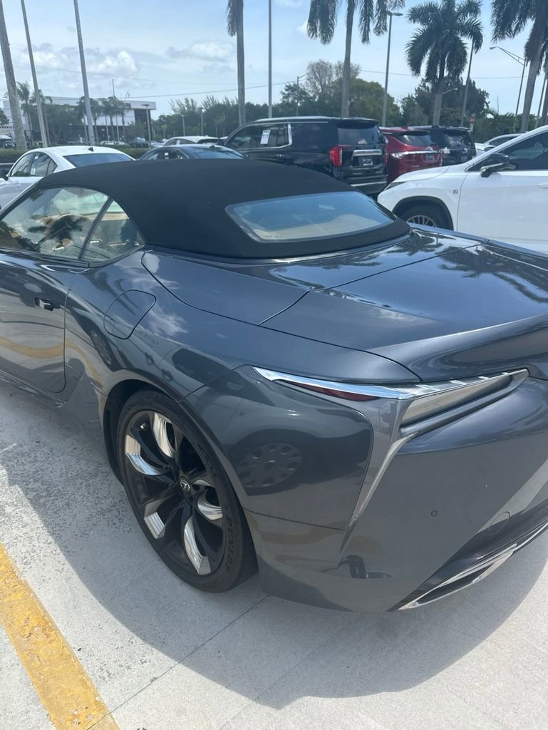 Used 2024 Lexus LC 500 Convertible w/ Touring Package RWD image 3