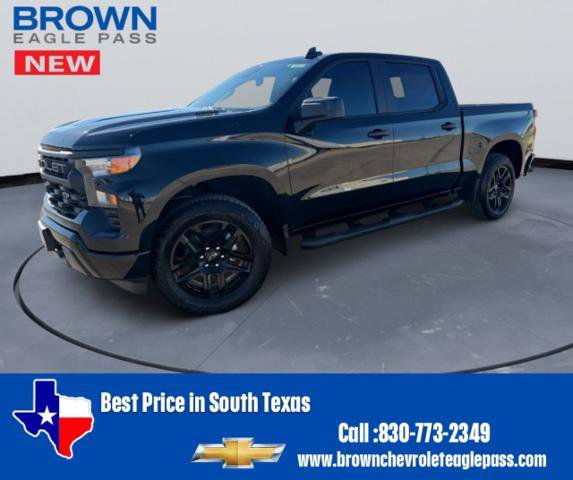 New 2026 Chevrolet Silverado 1500 Custom w/ Turbomax Blackout Package image 1