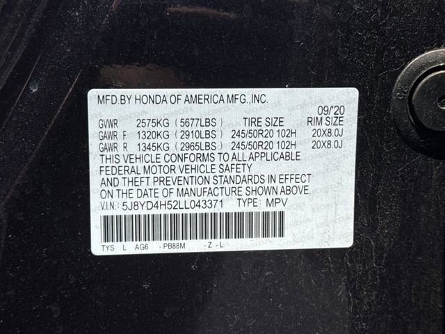 Used 2020 Acura MDX SH-AWD w/ Technology Package image 23