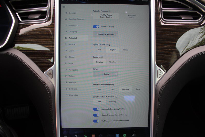 Used 2015 Tesla Model S 85D AWD/4WD image 11