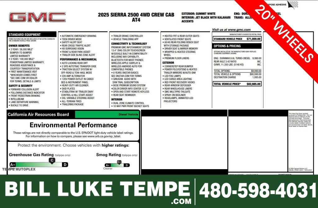 Used 2025 GMC Sierra 2500 AT4