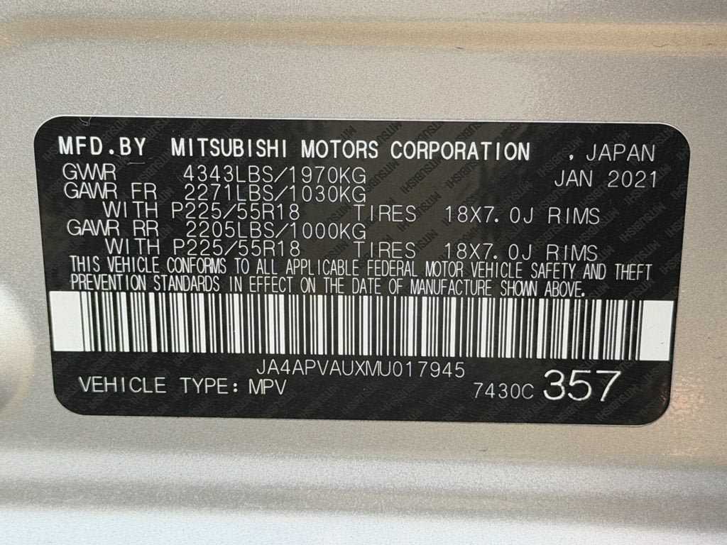 Used 2021 Mitsubishi Outlander Sport SE FWD image 36