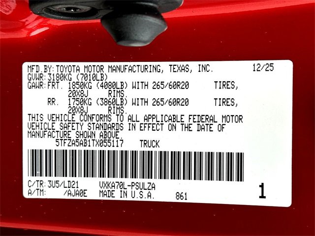 New 2026 Toyota Tundra Limited image 24