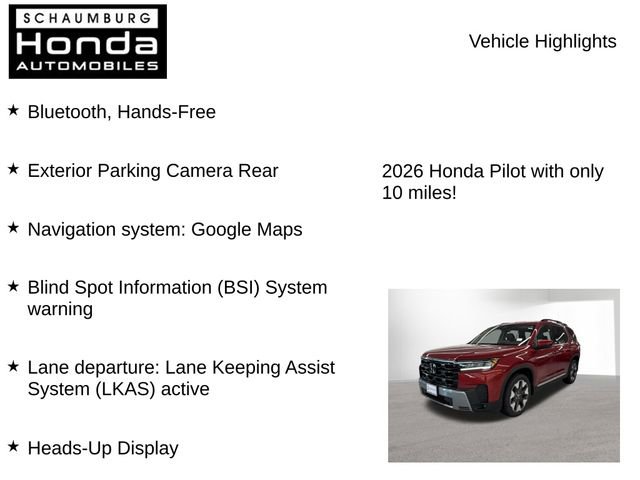 New 2026 Honda Pilot Elite image 7