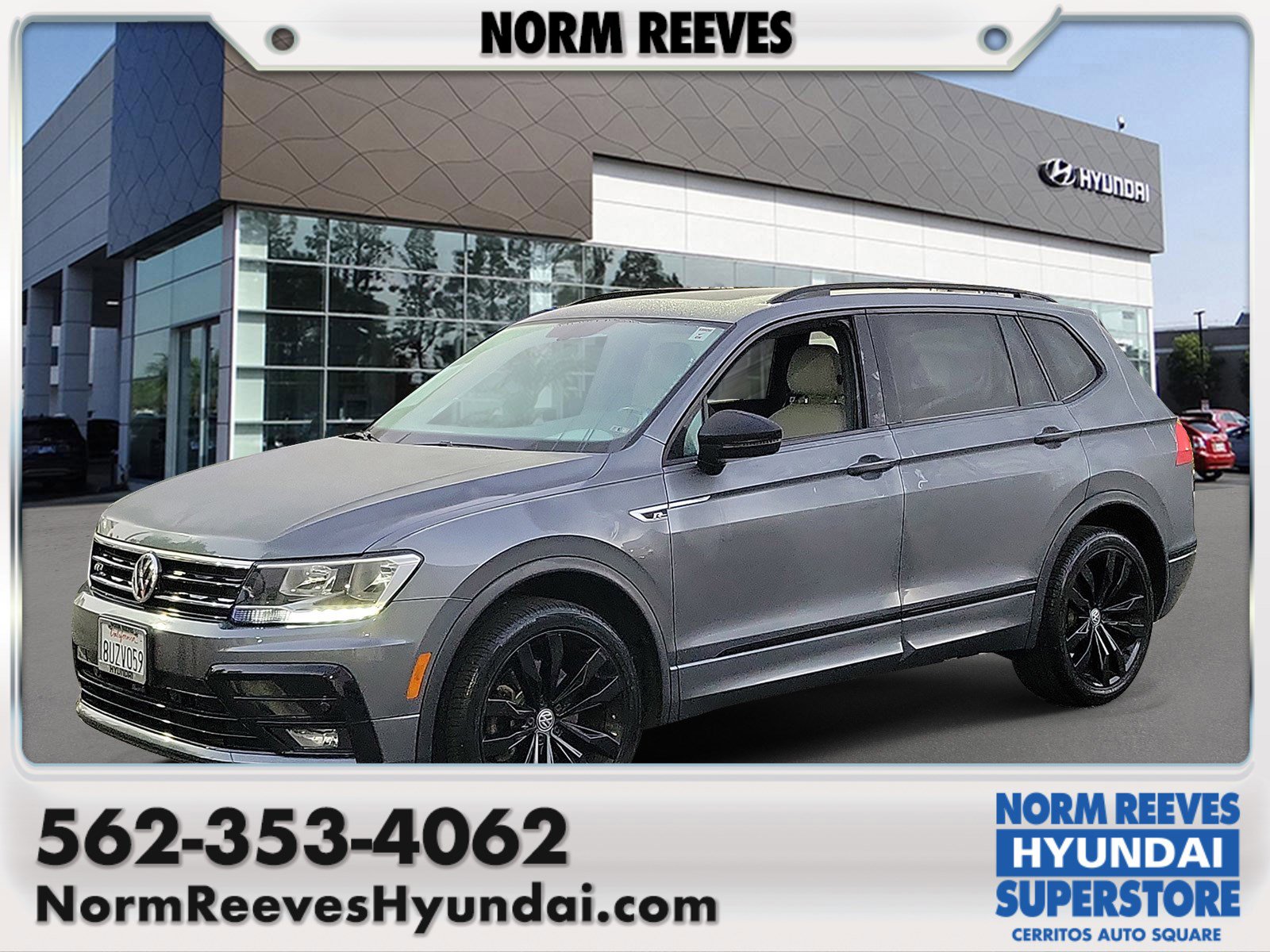 Used 2020 Volkswagen Tiguan SE R-Line image 1