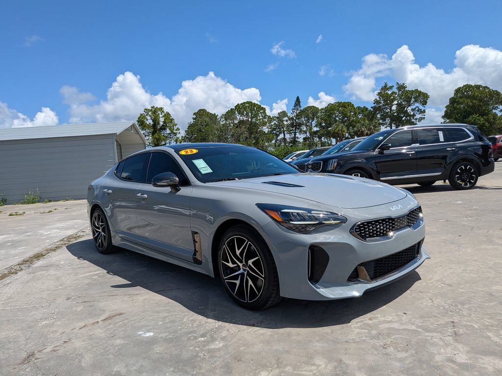 Certified 2023 Kia Stinger GT-Line w/ Sun & Sound Package RWD image 2