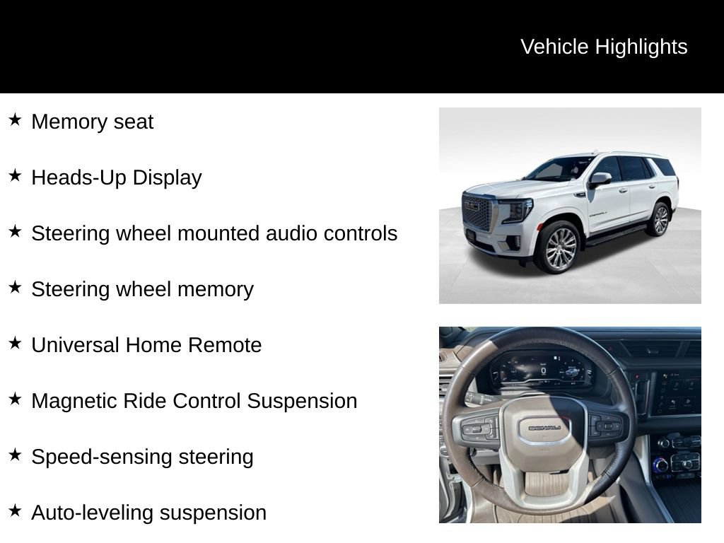 Used 2022 GMC Yukon Denali AWD/4WD image 16