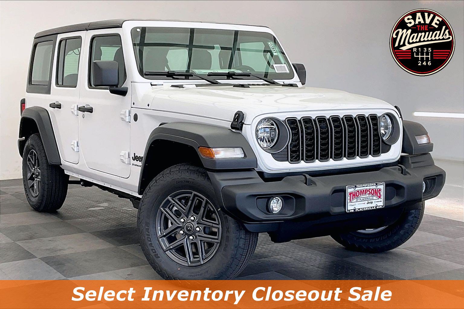 New 2026 Jeep Wrangler Unlimited Sport AWD/4WD image 1