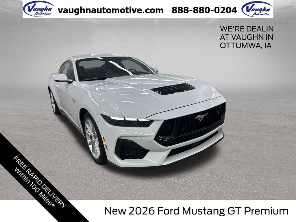 New 2026 Ford Mustang GT Premium RWD image 1