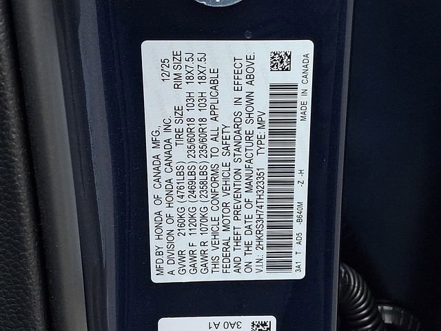 Used 2026 Honda CR-V EX-L image 27