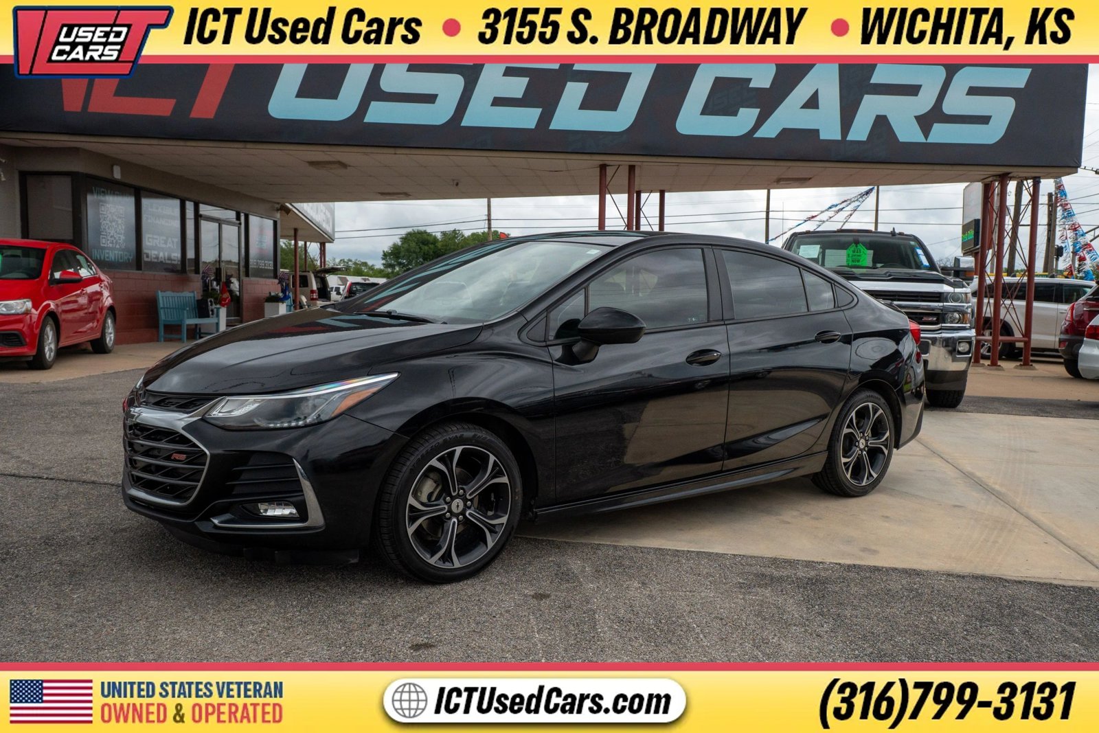 Used 2019 Chevrolet Cruze LT w/ Convenience Package FWD image 1