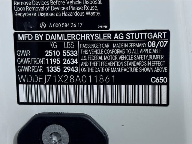 Used 2008 Mercedes-Benz CL 550 image 33