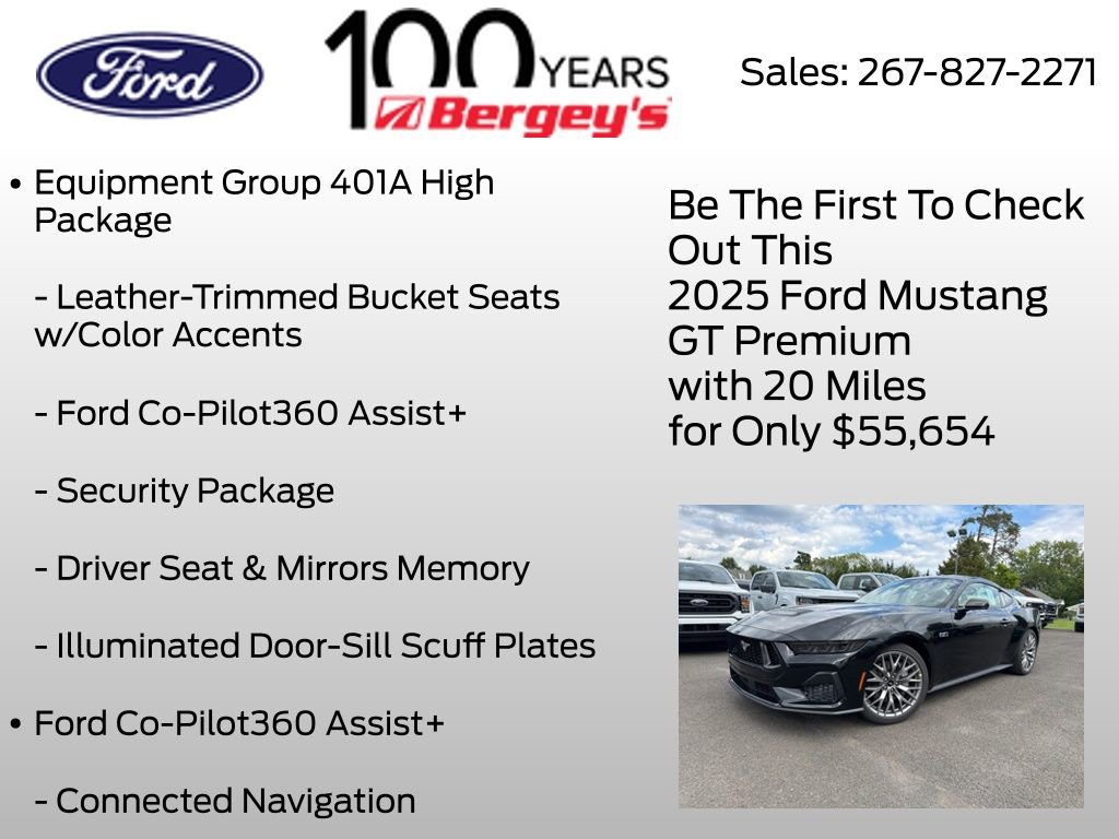 New 2025 Ford Mustang GT Premium image 5
