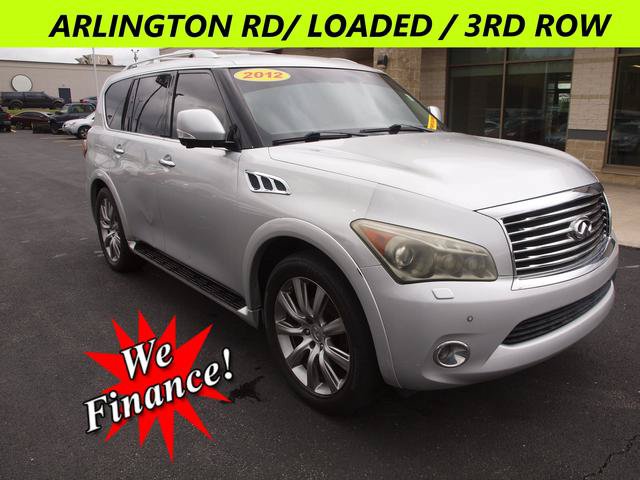 Used 2012 INFINITI QX56 4WD w/ Deluxe Touring Pkg
