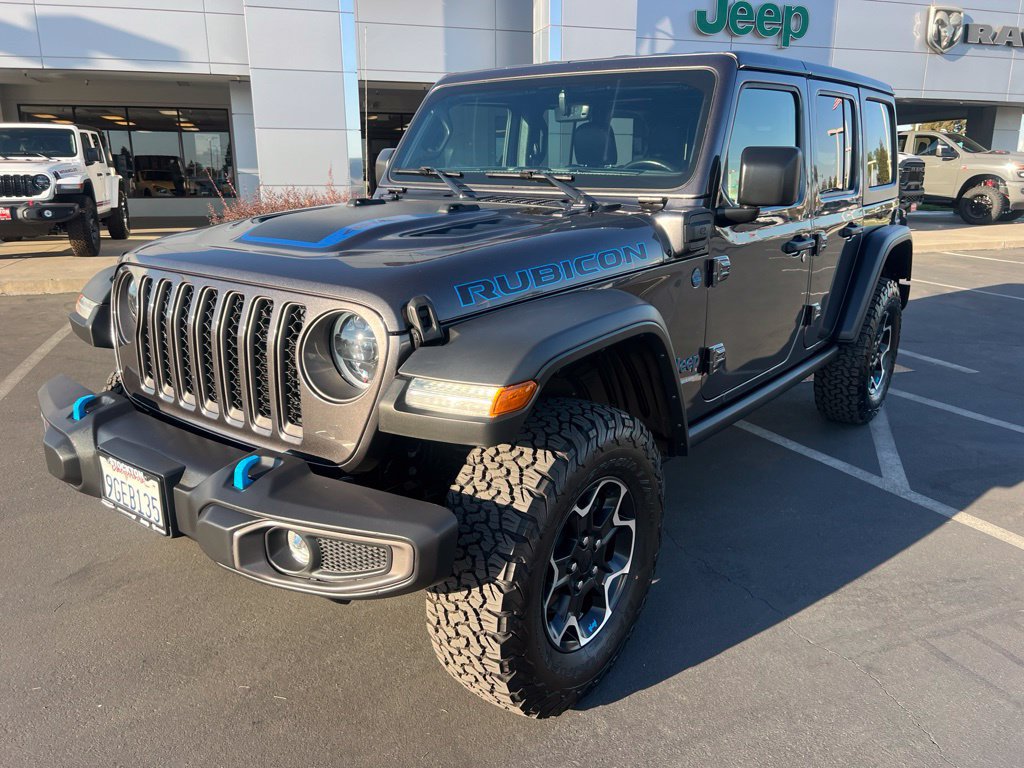 Used 2023 Jeep Wrangler Unlimited Rubicon 4xe w/ Cold Weather Group AWD/4WD image 3