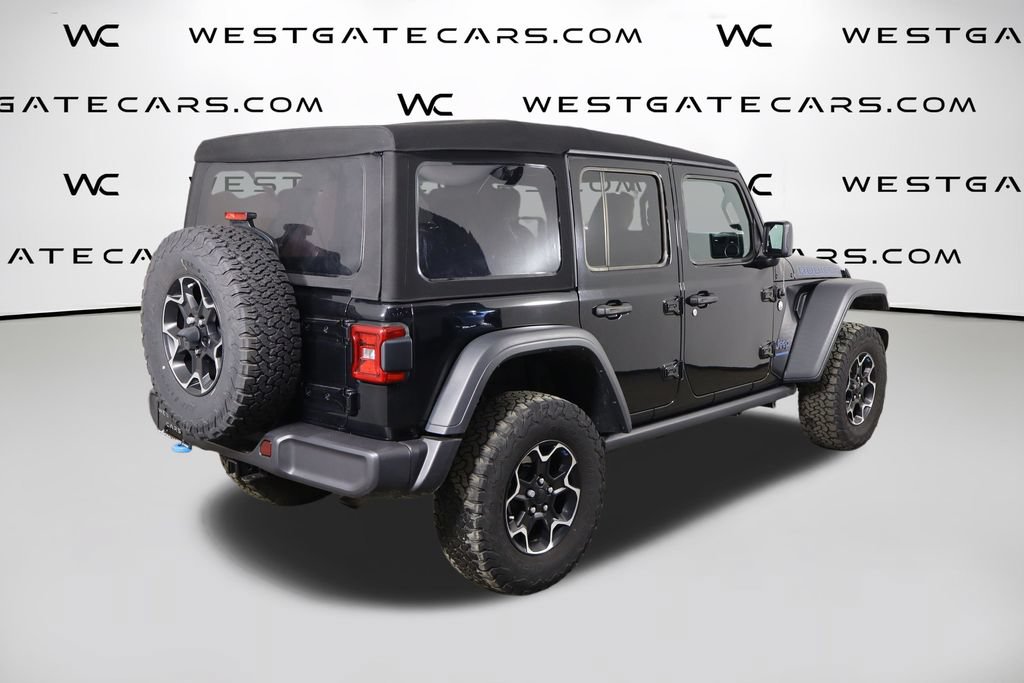 Used 2023 Jeep Wrangler Unlimited Rubicon 4xe w/ Cold Weather Group AWD/4WD image 48