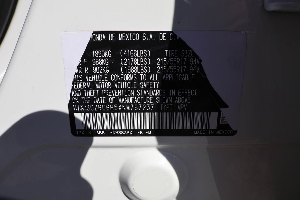 Used 2022 Honda HR-V EX image 42