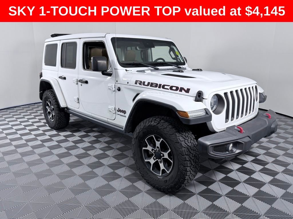 Used 2021 Jeep Wrangler Unlimited Rubicon image 2