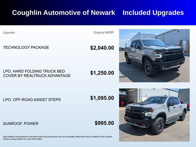 Used 2025 Chevrolet Silverado 1500 ZR2 w/ Technology Package AWD/4WD image 3