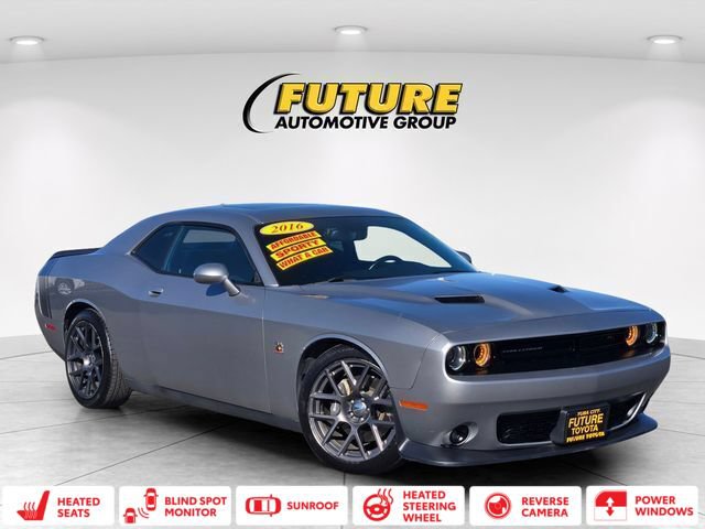 Used 2016 Dodge Challenger R/T Scat Pack w/ Leather Interior Group RWD image 1