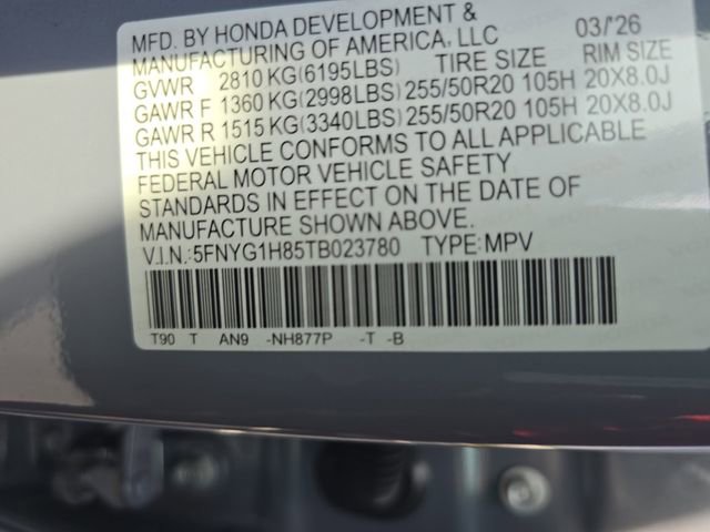 New 2026 Honda Pilot Elite image 37
