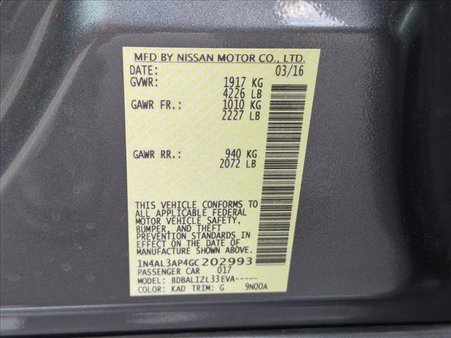 Used 2016 Nissan Altima 2.5 SV FWD image 24