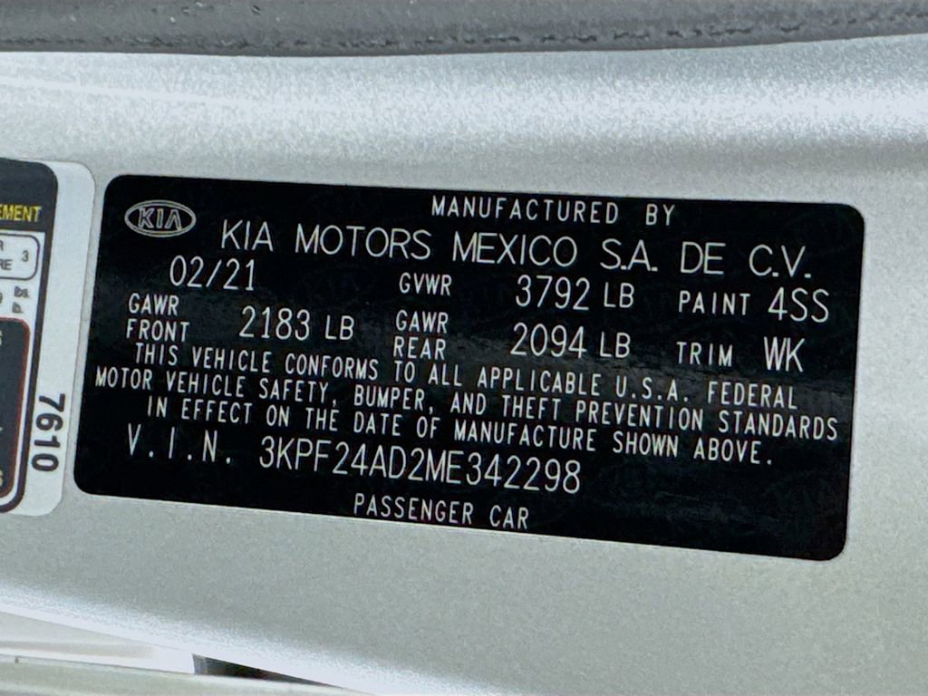 Used 2021 Kia Forte LXS image 26