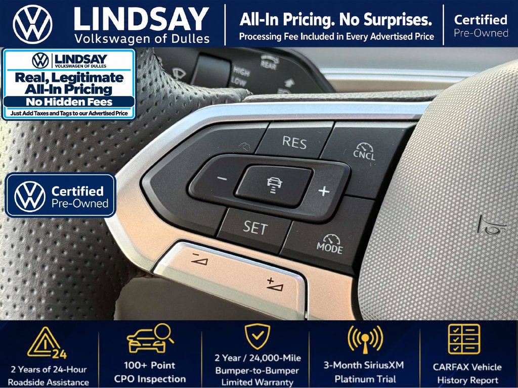 Certified 2025 Volkswagen Tiguan SE R-Line AWD/4WD image 24