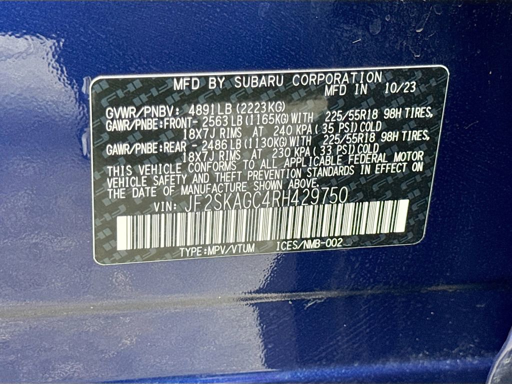 Used 2024 Subaru Forester Sport AWD/4WD image 44